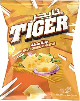 Tiger Chips Seasoned Cheese