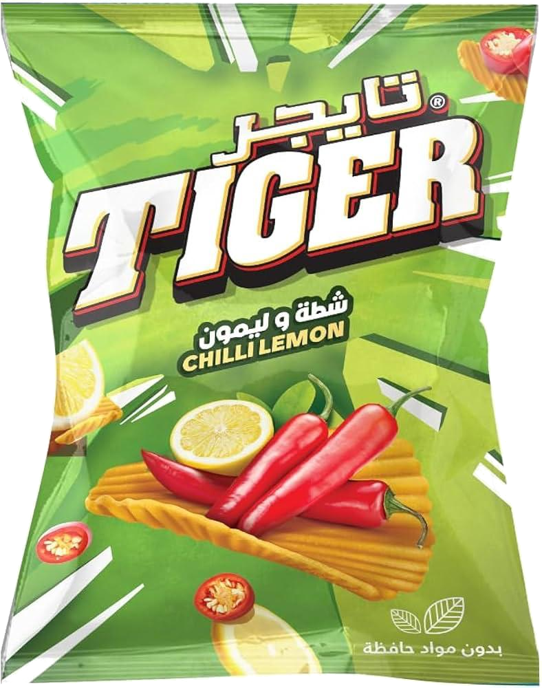 Tiger Chips Chili & Lemon
