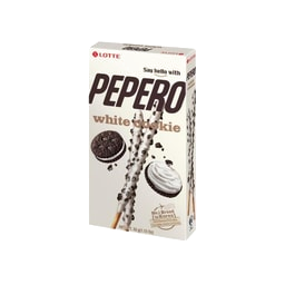 Lotte Pepero White Chocolate Cookie Sticks