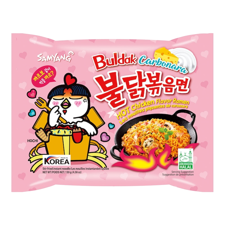 Samyang Buldak Hot Chicken Carbonara